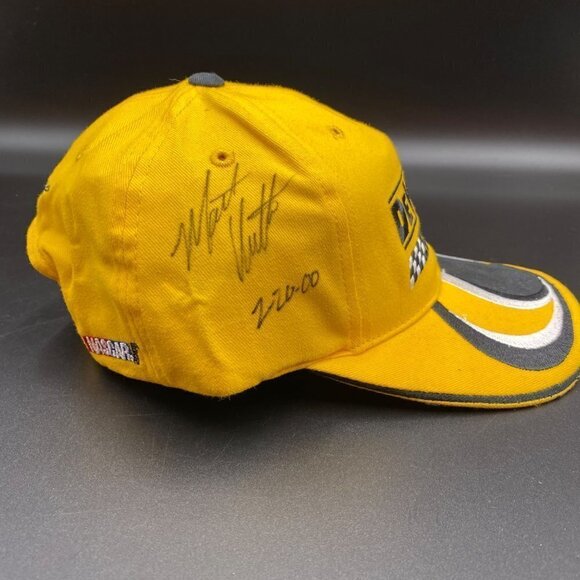 Vintage Nascar Dewalt Racing Signed Adjustable Hat - Picture 5 of 9